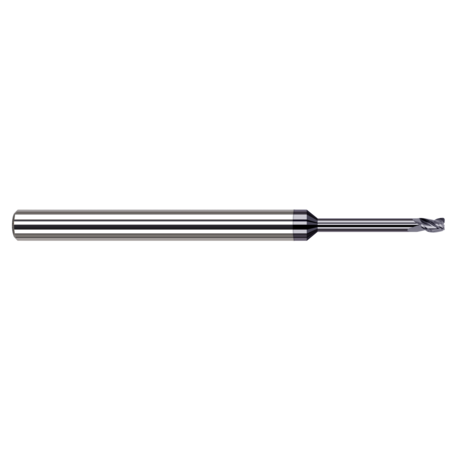 HARVEY TOOL End Mill for Exotic Alloys - Corner Radius, 1.000 mm 975022-C6